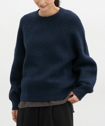 【Honeys公式 / ハニーズ】クルーネックニット レディース L コンMix プチプラ 【Honeys公式 / ハニーズ】クルーネックニット レディース L コンMix プチプラ