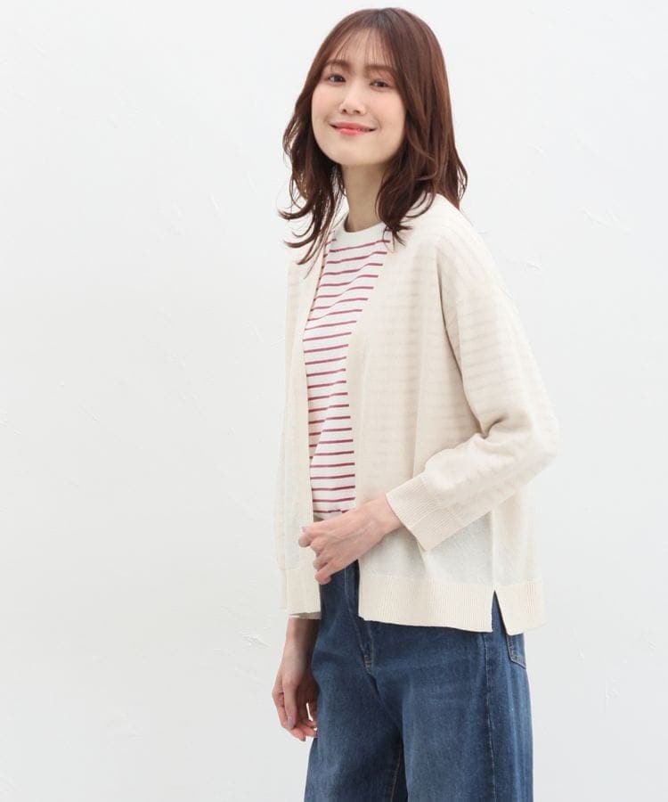 8分袖トッパーカーデ: トップス｜ハニーズ公式通販