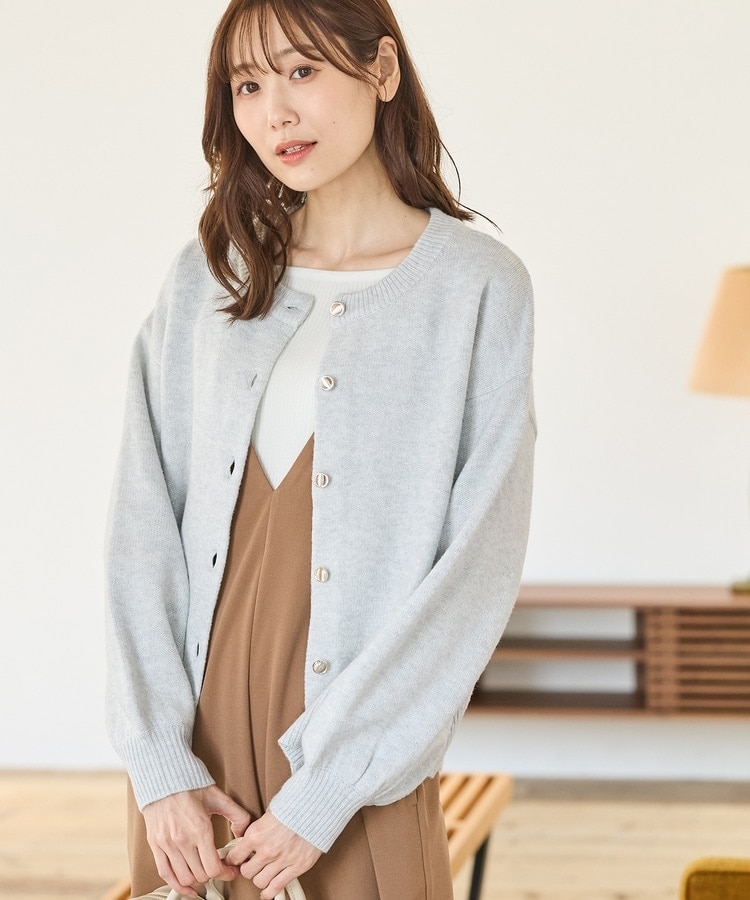 ラメクルーカーディガン: トップス｜ハニーズ公式通販