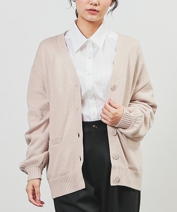 【Honeys公式 / ハニーズ】スクールVカーディガン レディース M ベージュ プチプラ 【Honeys公式 / ハニーズ】スクールVカーディガン レディース M ベージュ プチプラ