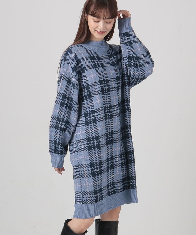 ハニーズ公式通販 柄ニットワンピース ワンピース Honeys Online Shop レディースファッション通販
