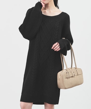 【Honeys公式 / ハニーズ】オフショル2wayワンピ レディース M ブラック プチプラ 【Honeys公式 / ハニーズ】オフショル2wayワンピ レディース M ブラック プチプラ