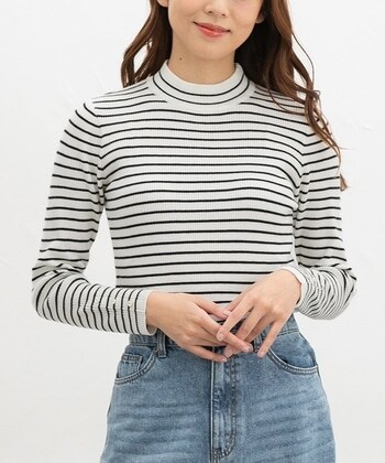 【Honeys公式 / ハニーズ】ヒアルロン酸釦付ニット レディース L オフ×クロ プチプラ 【Honeys公式 / ハニーズ】ヒアルロン酸釦付ニット レディース L オフ×クロ プチプラ