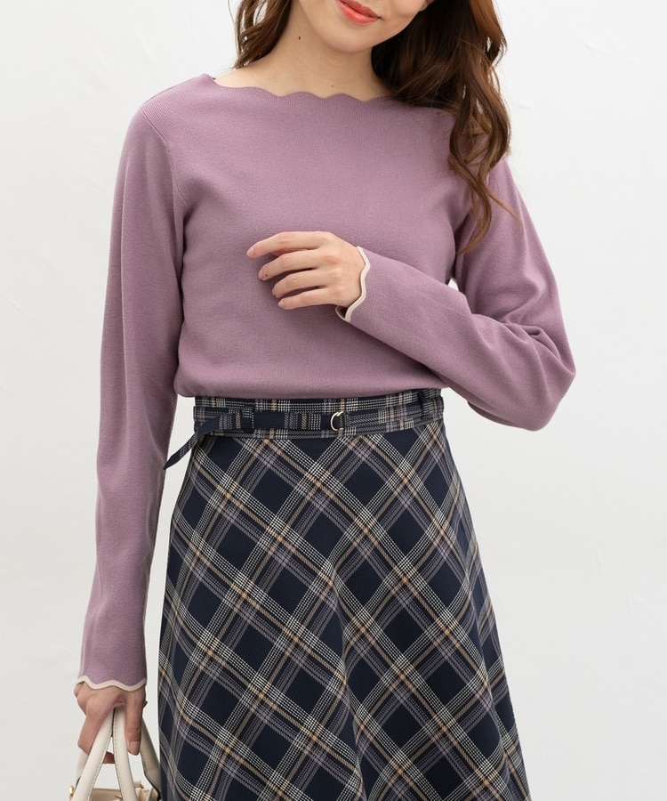 スカラップニット