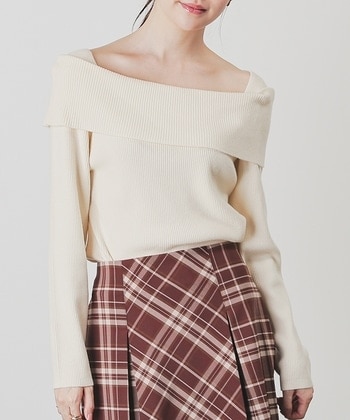 【Honeys公式 / ハニーズ】オフショルトップス レディース S アイボリー プチプラ 【Honeys公式 / ハニーズ】オフショルトップス レディース S アイボリー プチプラ