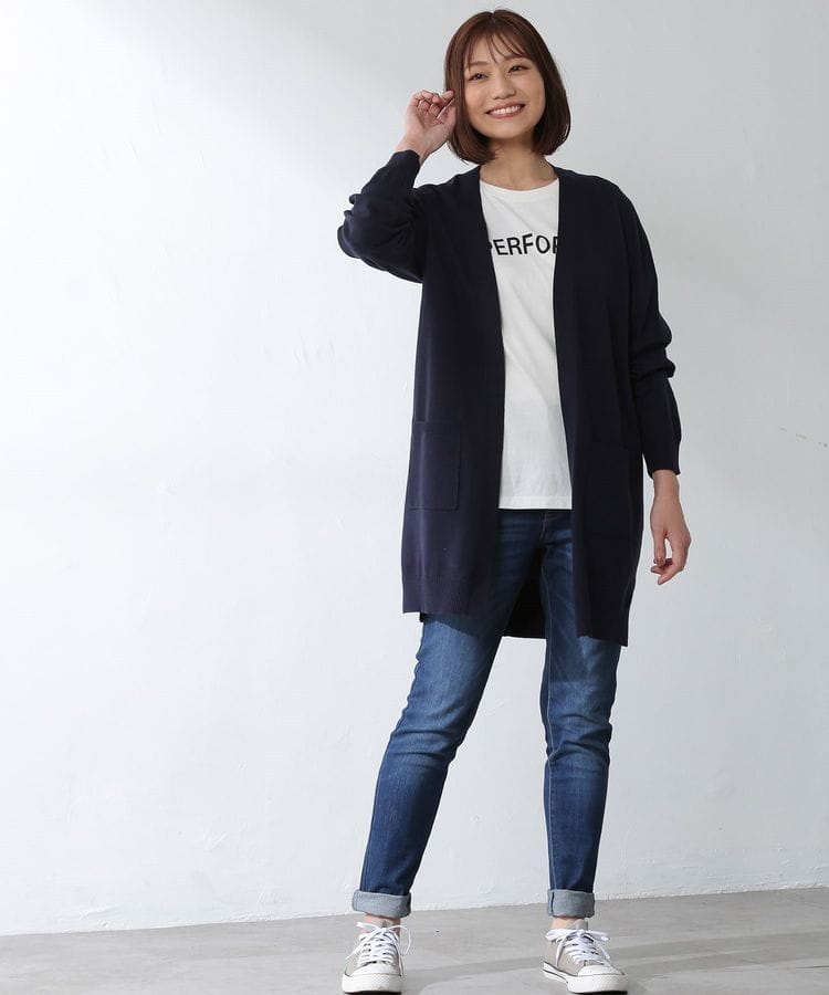 ハニーズ公式通販 ヒアルロン酸ロングカーデ トップス Honeys Online Shop レディースファッション通販