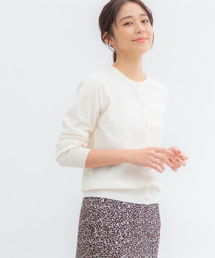 ハニーズ公式通販】ヒアルロン酸クルーカーデ: トップス－Honeys Online Shop－レディースファッション通販