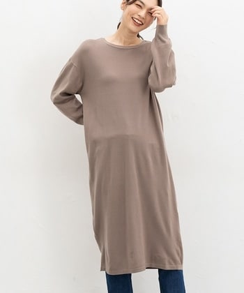 【Honeys公式 / ハニーズ】ニットワンピース レディース L モカ プチプラ 【Honeys公式 / ハニーズ】ニットワンピース レディース L モカ プチプラ