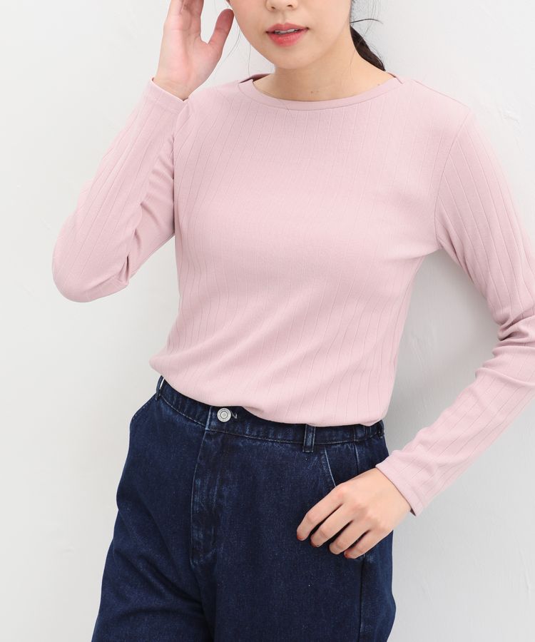 ボートネックＴシャツ