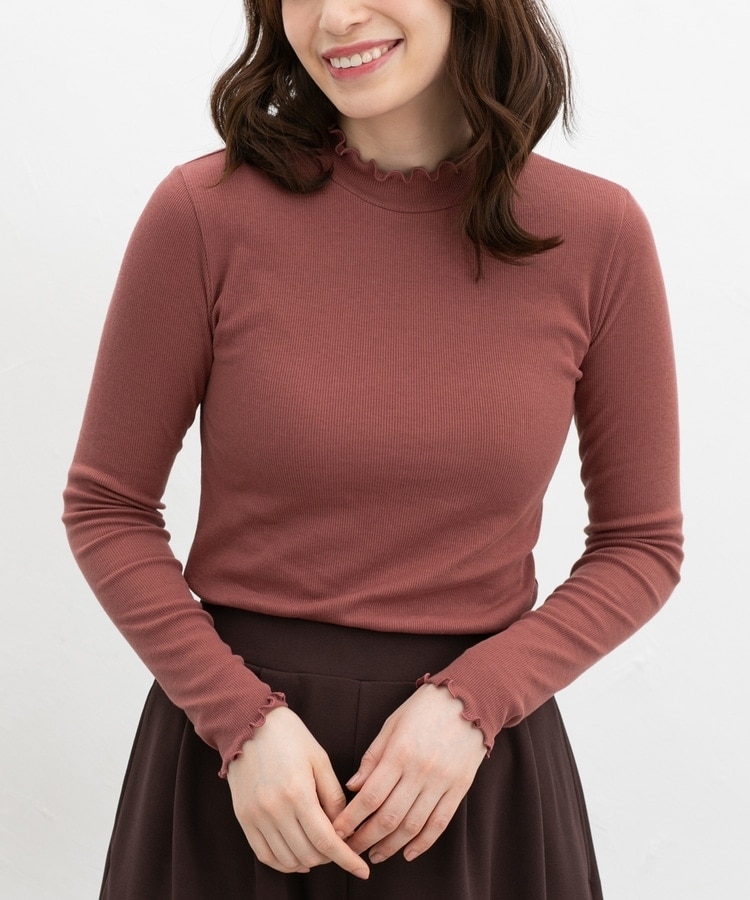 メローハイネックTシャツ