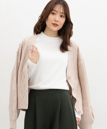 【Honeys公式 / ハニーズ】ジャカードハイネックT レディース LL オフ プチプラ 【Honeys公式 / ハニーズ】ジャカードハイネックT レディース LL オフ プチプラ