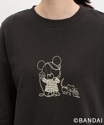 【Honeys公式 / ハニーズ】くまのがっこう/トップス レディース L スミクロ プチプラ 【Honeys公式 / ハニーズ】くまのがっこう/トップス レディース L スミクロ プチプラ