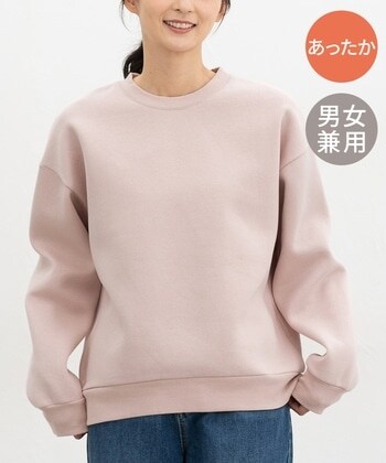 【Honeys公式 / ハニーズ】裏起毛ゆるスウェット レディース M ピンク プチプラ 【Honeys公式 / ハニーズ】裏起毛ゆるスウェット レディース M ピンク プチプラ