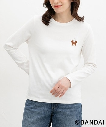 【Honeys公式 / ハニーズ】くまのがっこう/Tシャツ レディース LL オフ プチプラ 【Honeys公式 / ハニーズ】くまのがっこう/Tシャツ レディース LL オフ プチプラ