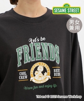 【Honeys公式 / ハニーズ】セサミストリート/長袖T レディース LL スミクロ プチプラ 【Honeys公式 / ハニーズ】セサミストリート/長袖T レディース LL スミクロ プチプラ
