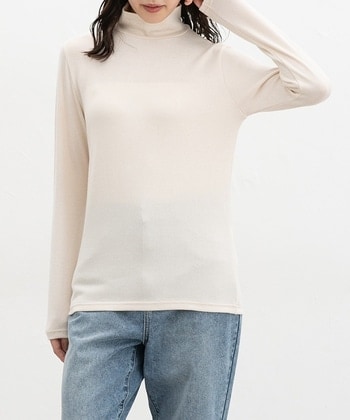 【Honeys公式 / ハニーズ】あったかタートルネック レディース M オートミール プチプラ 【Honeys公式 / ハニーズ】あったかタートルネック レディース M オートミール プチプラ