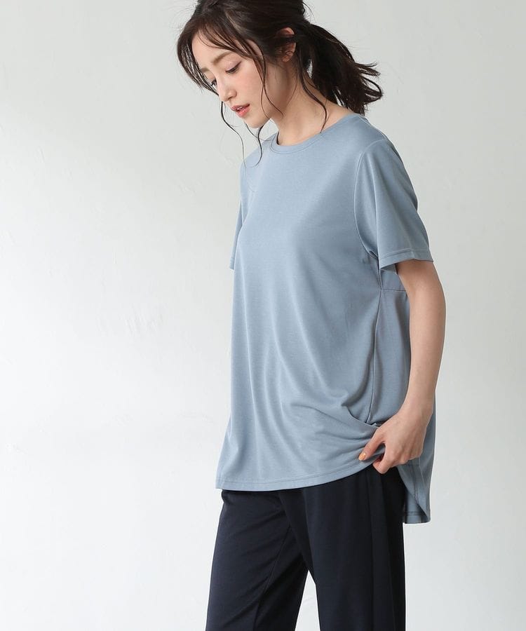 ハニーズ公式通販 汗ジミ軽減後ギャザーｔ トップス Honeys Online Shop レディースファッション通販