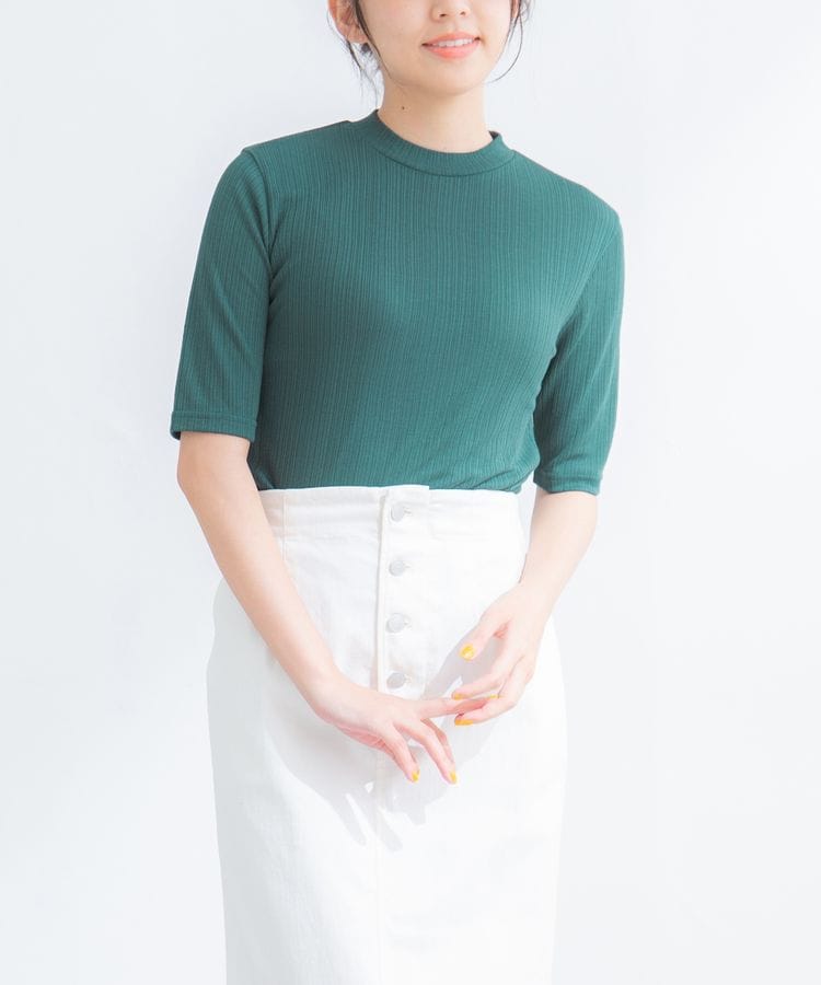 ハニーズ公式通販 半袖ハイネックｔシャツ トップス Honeys Online Shop レディースファッション通販