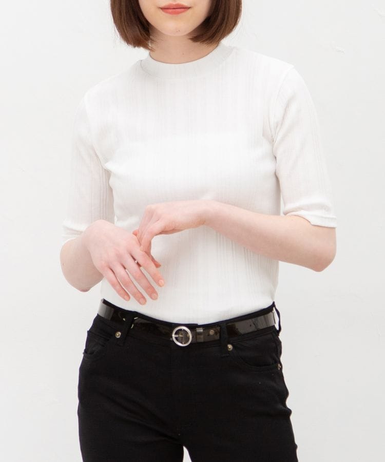 ハニーズ公式通販 半袖ハイネックｔシャツ トップス Honeys Online Shop レディースファッション通販