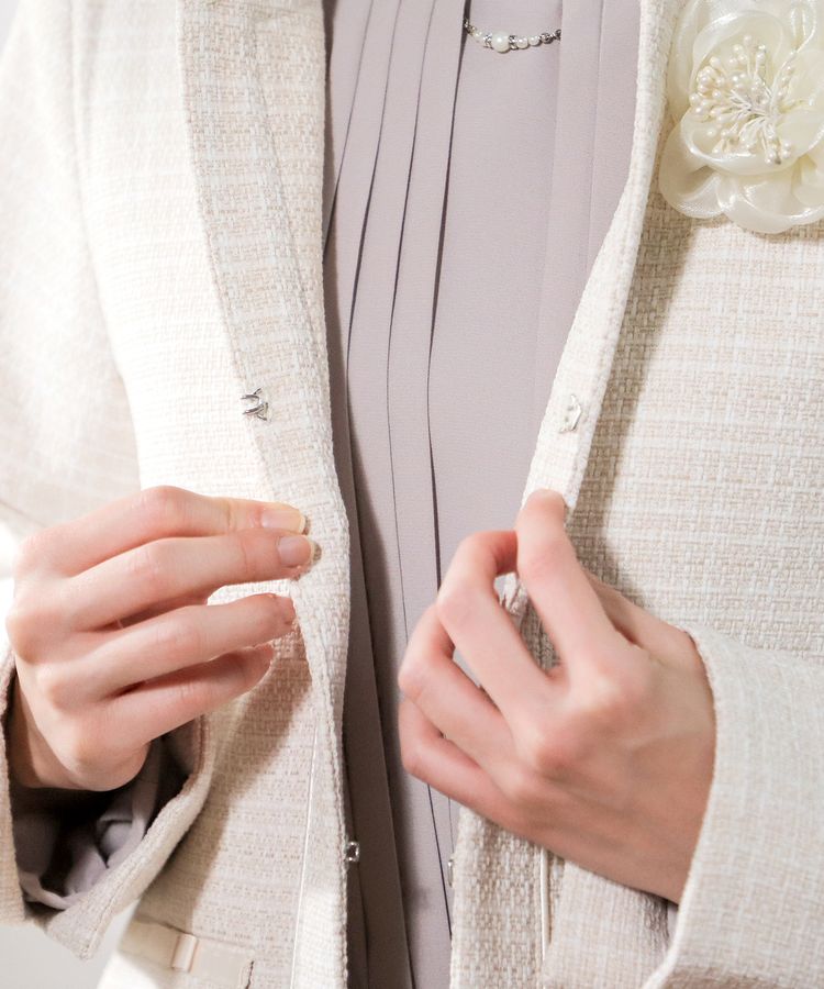 ハニーズ公式通販 ノーカラージャケット レディースファッション ハニーズ公式通販 ノーカラージャケット レディースファッション