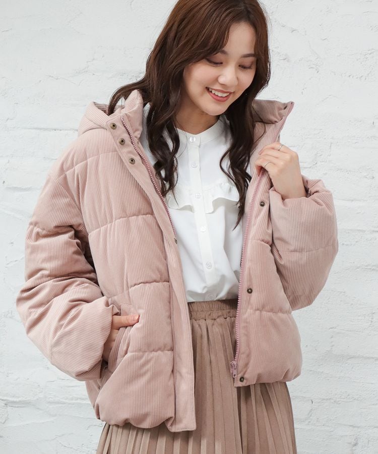 ハニーズ公式通販】コーデュロイジャケット: アウター－Honeys Online Shop－レディースファッション通販