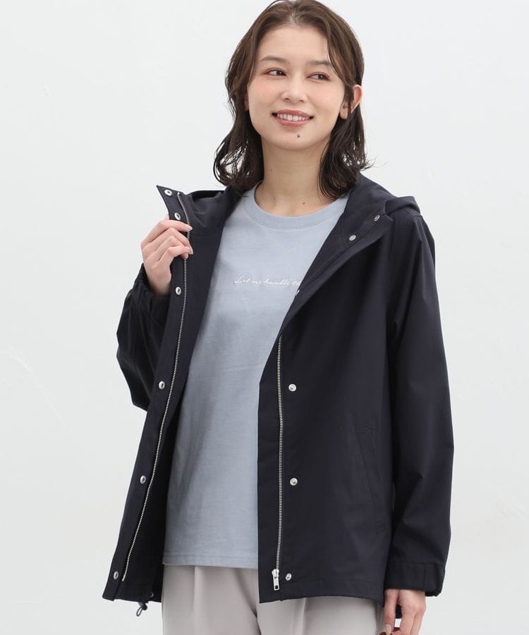 パパス フード付きブルゾン 2way ハニーズ公式通販】撥水加工 パパス フード付きブルゾン 2way ハニーズ公式通販】撥水加工