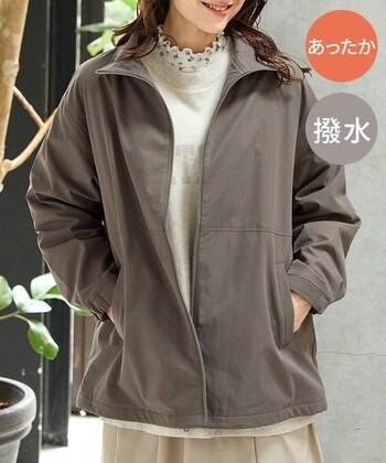 【Honeys公式 / ハニーズ】裏フリーススタンド レディース Ｍ スミクロ プチプラ