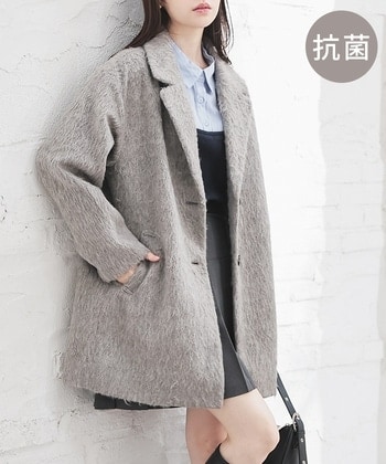 【Honeys公式 / ハニーズ】テーラードコート レディース M 杢グレー プチプラ 【Honeys公式 / ハニーズ】テーラードコート レディース M 杢グレー プチプラ