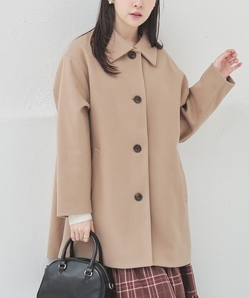 【Honeys公式 / ハニーズ】ステンカラーコート レディース M モカベージュ プチプラ 【Honeys公式 / ハニーズ】ステンカラーコート レディース M モカベージュ プチプラ