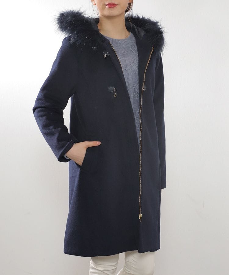 ハニーズ公式通販 ビット付ダッフルコート アウター Honeys Online Shop レディースファッション通販