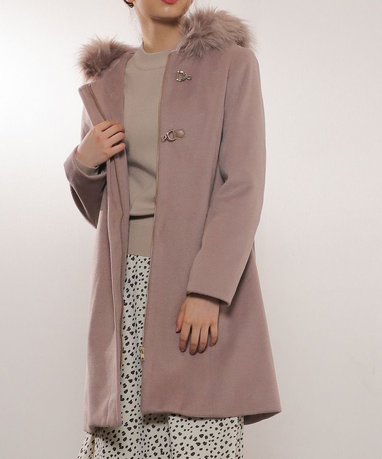 ハニーズ公式通販 ビット付ダッフルコート アウター Honeys Online Shop レディースファッション通販