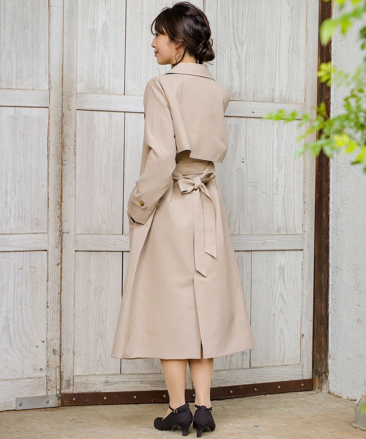 トレンチコート ベージュ 撥水加工 Rehda Com