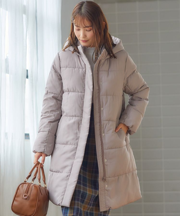 ハニーズ公式通販 ファイバーダウンコート アウター Honeys Online Shop レディースファッション通販