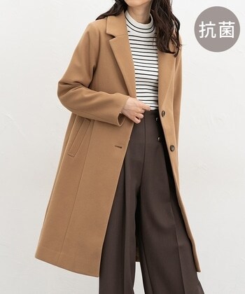 【Honeys公式 / ハニーズ】チェスターコート レディース Ｌ キャメル プチプラ