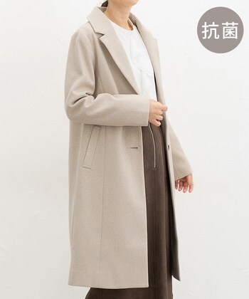 【Honeys公式 / ハニーズ】チェスターコート レディース S 杢ベージュ プチプラ 【Honeys公式 / ハニーズ】チェスターコート レディース S 杢ベージュ プチプラ