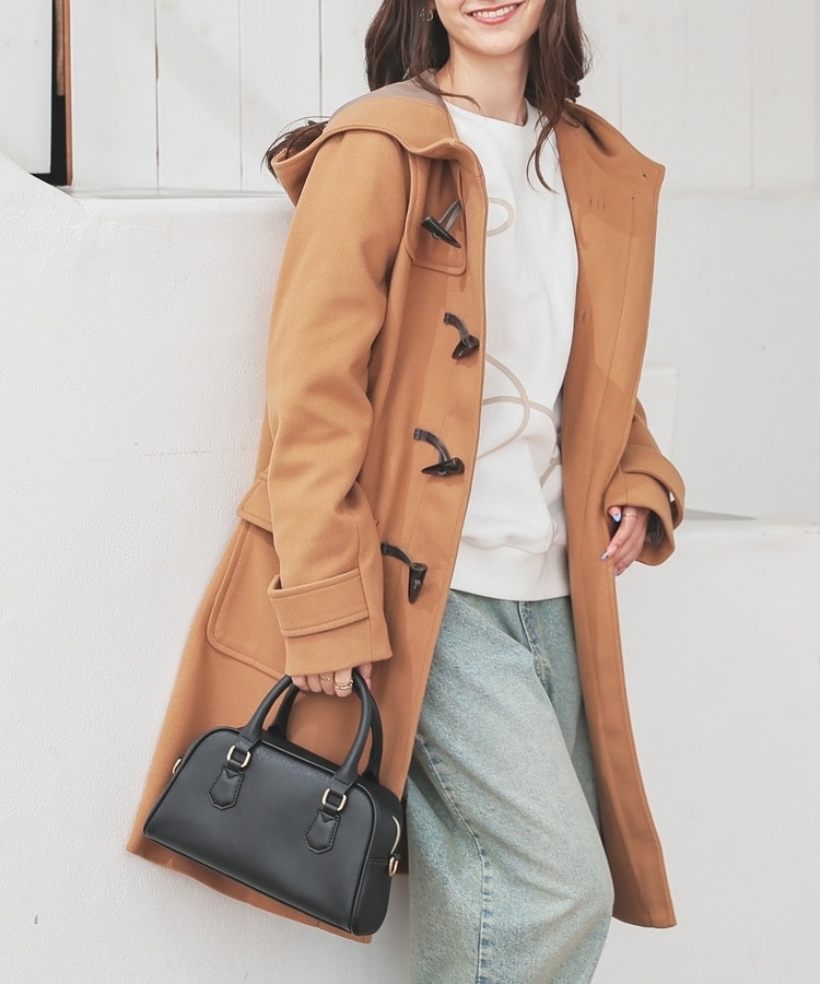 ▼美品✨ADOREアドーア【38】ウール ダッフル ロングコート ハニーベージュ 楽天市場】カシミヤ混 2TONE リバーロングコート ADORE アドーア