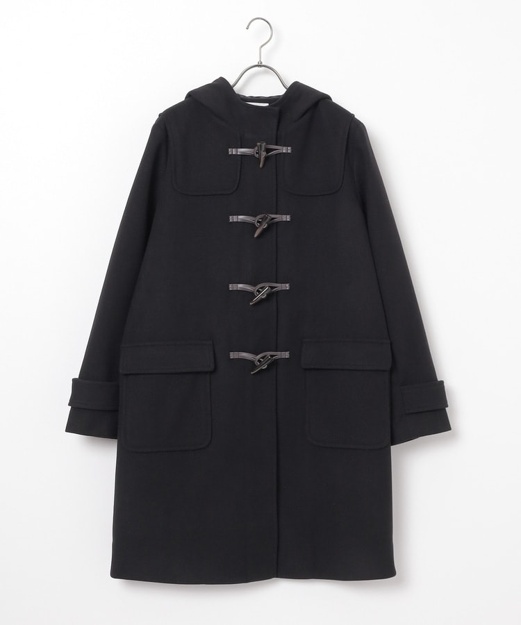 Y's ワイズ ロングダッフルコート 黒 size1 ロングダッフルコート: アウター｜ハニーズ公式通販