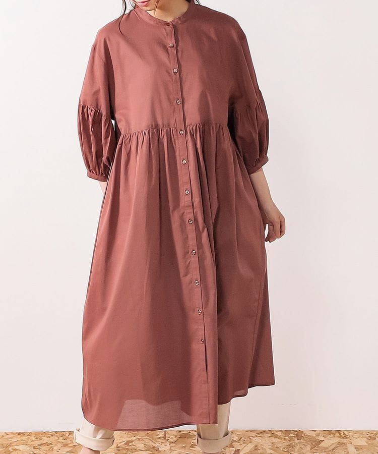 ハニーズ公式通販 バンドカラーワンピース ワンピース Honeys Online Shop レディースファッション通販