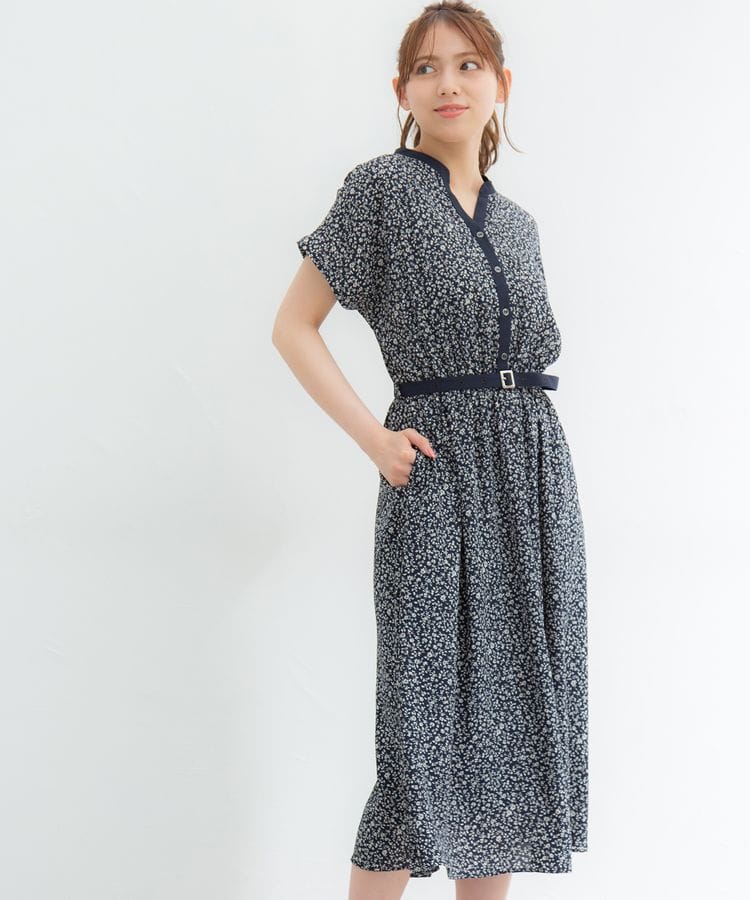 ハニーズ公式通販 配色ワンピース ワンピース Honeys Online Shop レディースファッション通販