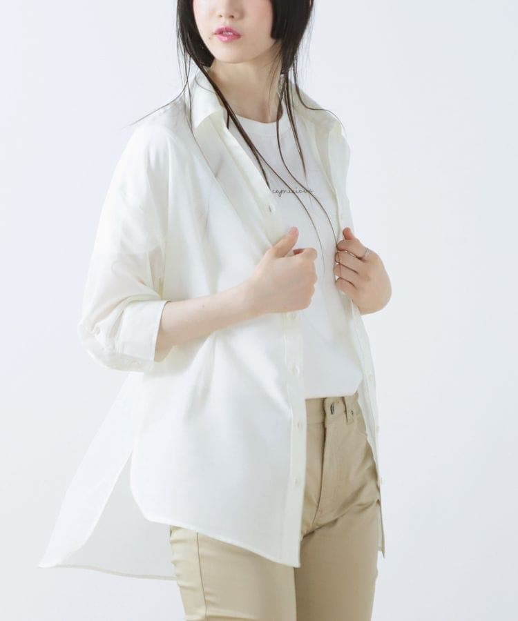 高知インター店 herlipto herlipto シアーシャツ(honey シアーシャツ S