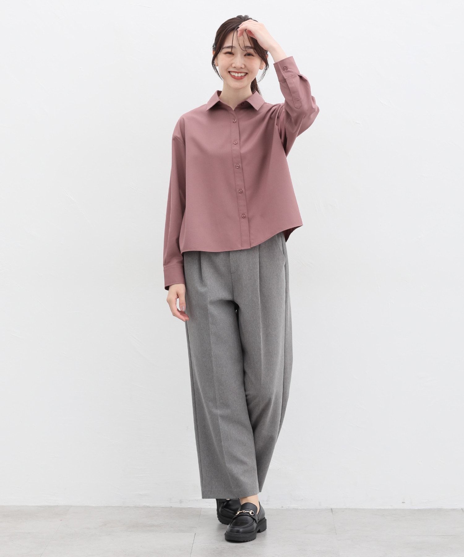 美品　セオリー　super tailor ノーカラージャケット　パンツ　スーツ 未使用】セオリー TAILOR パンツスーツ ノーカラーセットアップ