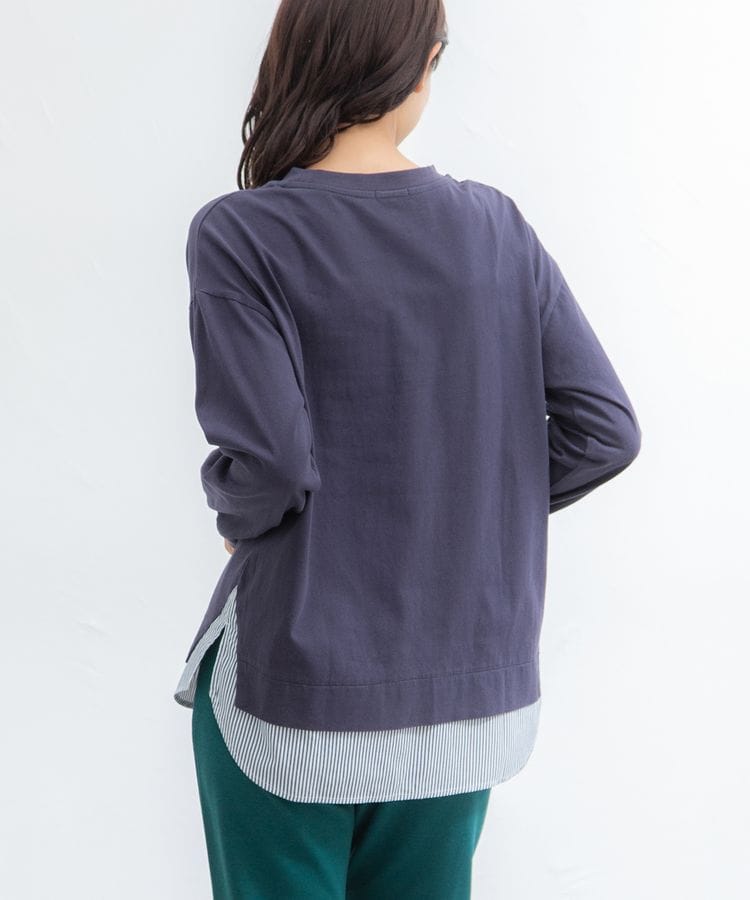 ハニーズ公式通販】異素材使いＴシャツ: トップス－Honeys Online Shop 