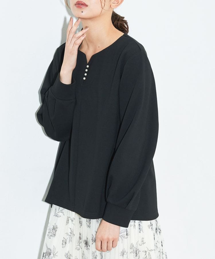 ハニーズ公式通販】パール付トップス: トップス-Honeys Online Shop ハニーズ公式通販】パール付トップス: トップス-Honeys Online Shop