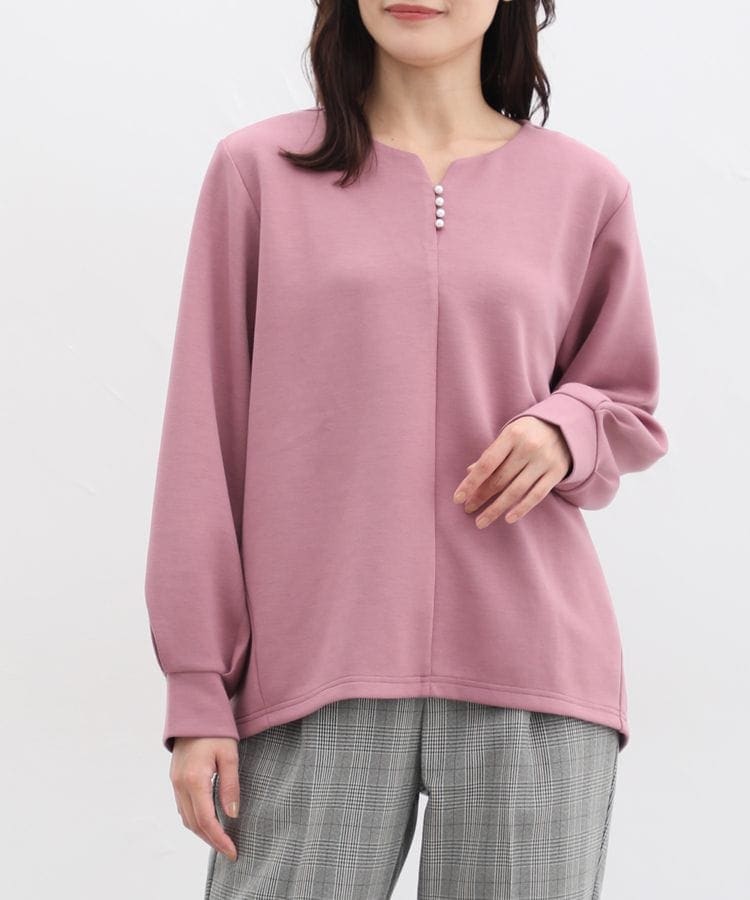 ハニーズ公式通販】パール付トップス: トップス-Honeys Online Shop ハニーズ公式通販】パール付トップス: トップス-Honeys Online Shop
