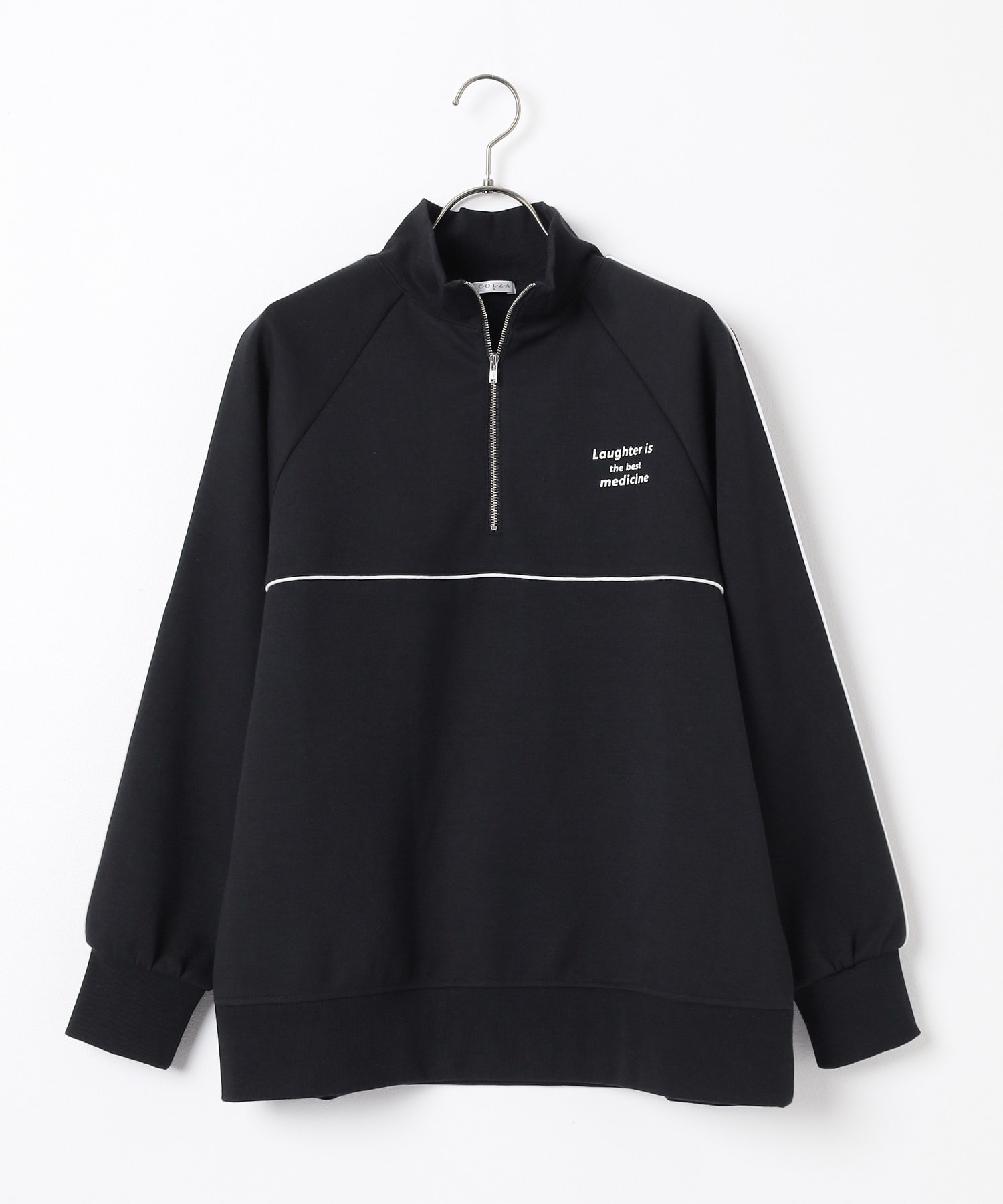 ハーフジップゆるトップス: トップス|ハニーズ公式通販 ハーフジップゆるトップス: トップス|ハニーズ公式通販