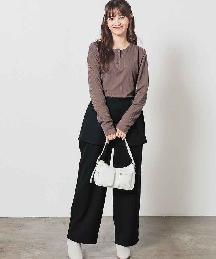 ヘンリーネックトップス: トップス｜ハニーズ公式通販