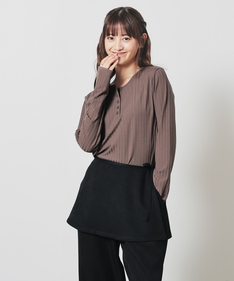 ヘンリーネックトップス: トップス｜ハニーズ公式通販