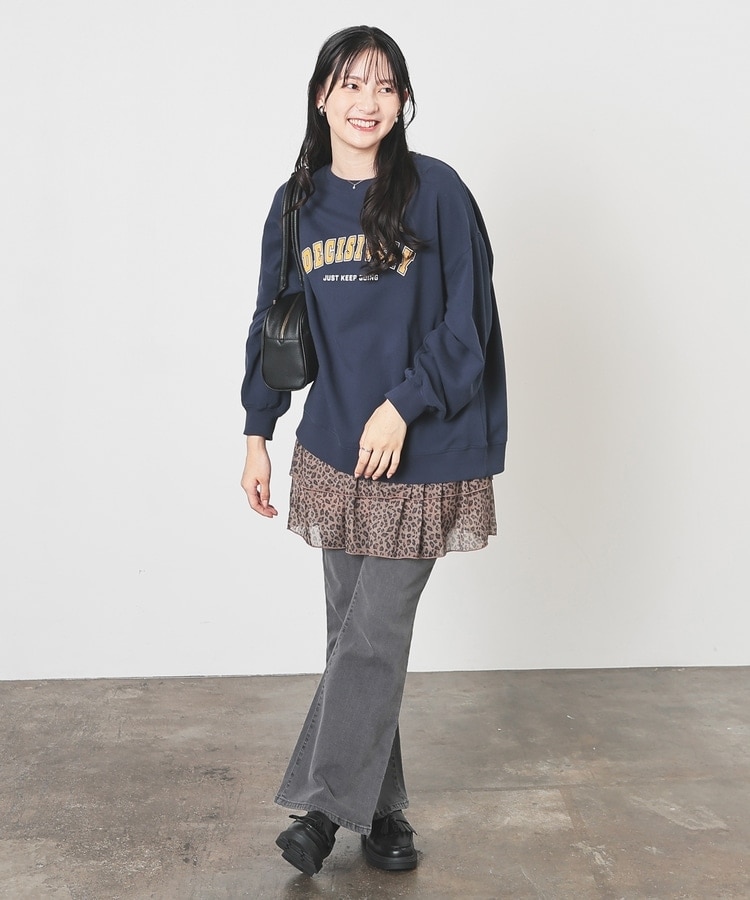 ロゴビッグトレーナー: トップス｜ハニーズ公式通販