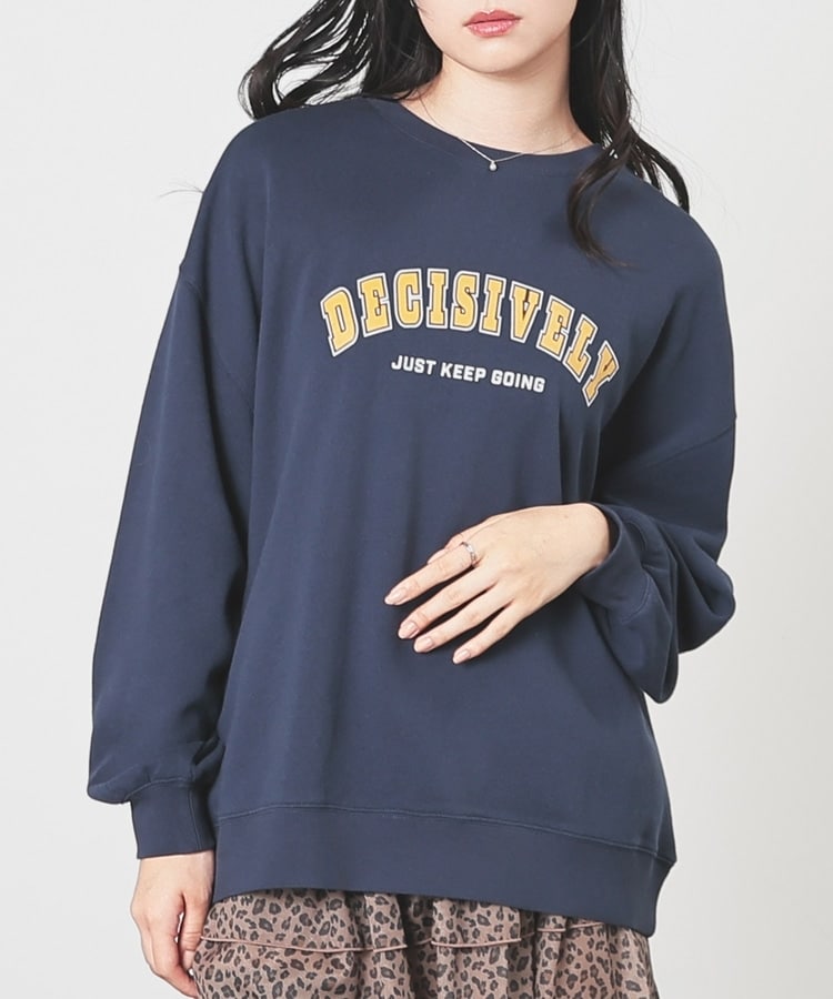 ロゴビッグトレーナー: トップス｜ハニーズ公式通販