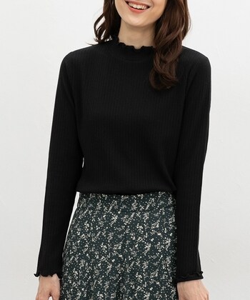 【Honeys公式 / ハニーズ】メローハイネックT レディース M ブラック プチプラ 【Honeys公式 / ハニーズ】メローハイネックT レディース M ブラック プチプラ